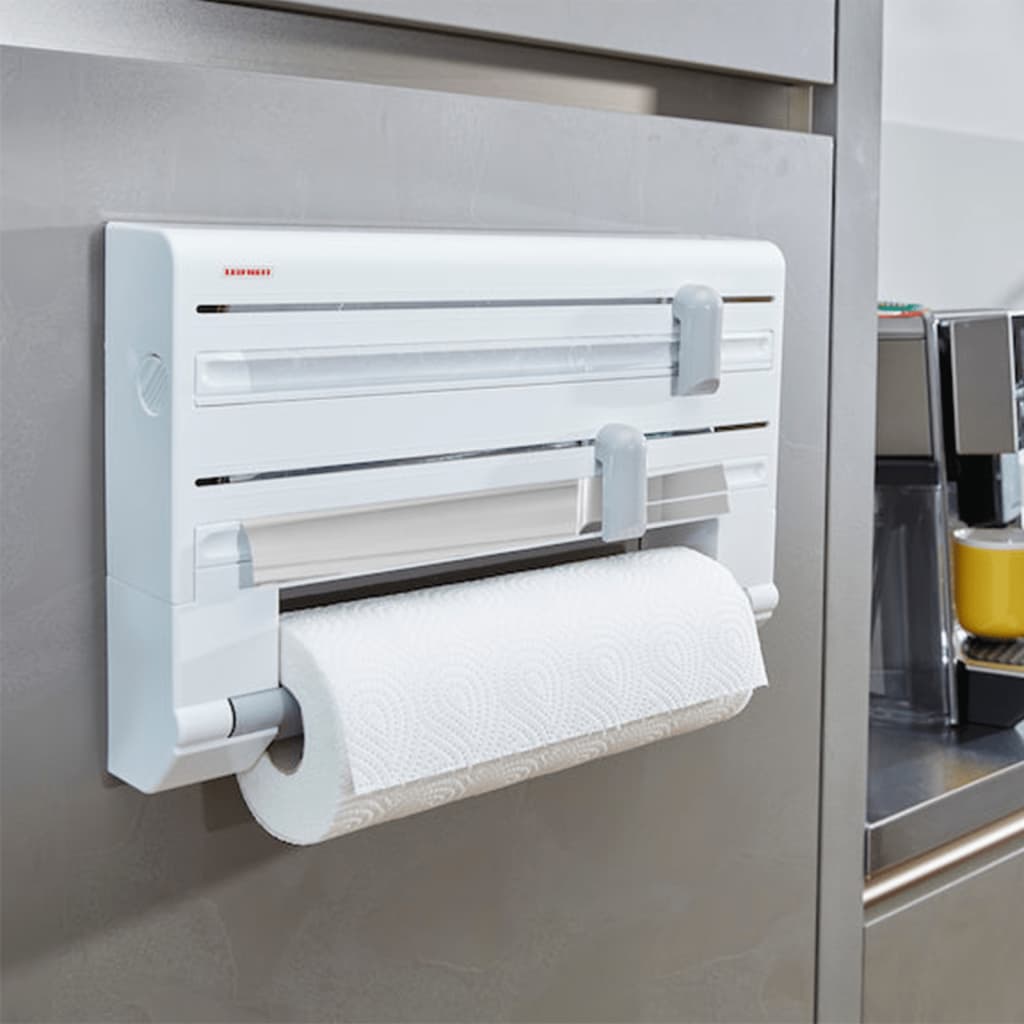 4006501257031_m_en_hd_1 Leifheit Rolhouder voor aan de muur Parat wit 25703 - Image 1