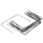 Nature Bevestigingspinnen voor anti-worteldoeken 20 st 25x20 cm metaal