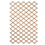Nature Latwerk voor tuin 100x200 cm natuurlijk hout 6041703