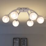 Provira Plafondlamp met 6 LED-lampen G9 240 W