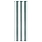 Provira Tuinpalen 1,5 m metaal groen 10 st