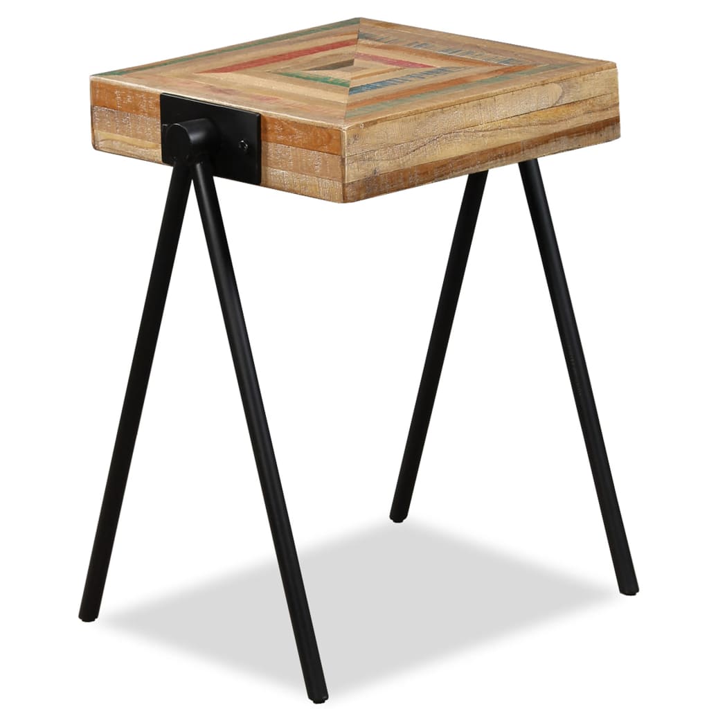 8718475577461_a_en_hd_1 Provira Bijzettafel massief hergebruikt teakhout - Image 1