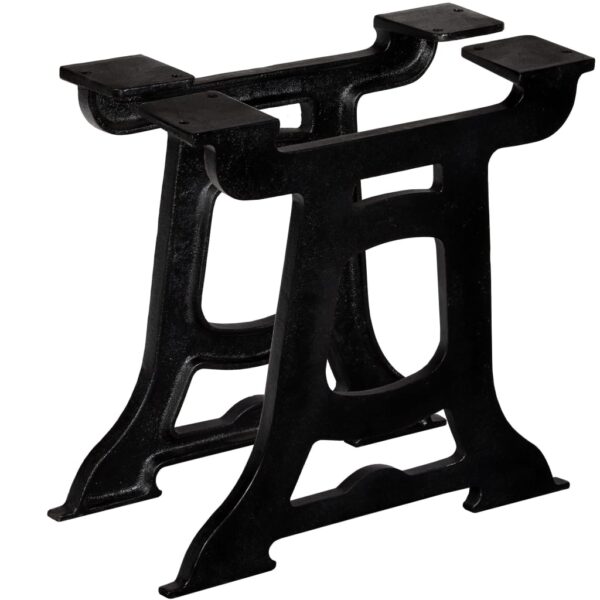 Provira Salontafelpoten 2 st Y-frame gietijzer