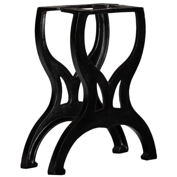 Provira Bankpoten 2 st X-frame gietijzer