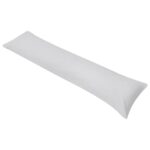 Provira Zijslaapkussen 40x145 cm grijs