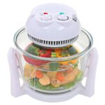 Provira Halogeen heteluchtoven met uitbreidingsring 800 W 10 L