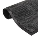 Provira Droogloopmat rechthoekig getuft 90x150 cm antraciet