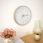 Provira Wandklok 30 cm roségoud