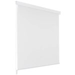 Provira Rolgordijn voor douche 120x240 cm wit