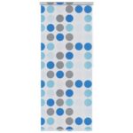 Provira Rolgordijn voor douche 80x240 cm cirkel
