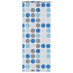 Provira Rolgordijn voor douche 100x240 cm cirkel