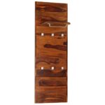 Provira Kapstok 118x40 cm massief sheeshamhout