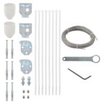 Provira Balkonscherm accessoireset 29-delig