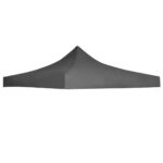 Provira Partytentdak 3x3 m antracietkleurig