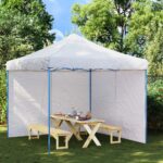 Provira Tentwanden 2 st met ritssluiting PE wit