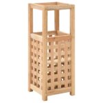 Provira Paraplubak 18x18x50 cm massief walnotenhout