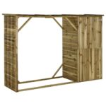 Provira Tuinschuur 253x80x170 cm grenenhout