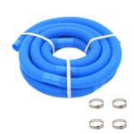 Provira Zwembadslang met klemmen 38 mm 6 m blauw