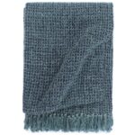 Provira Plaid 125x150 cm katoen indigo-blauw