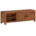 Provira Tv-meubel 120x30x40 cm massief mangohout
