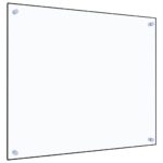 Provira Spatscherm keuken 70x60 cm gehard glas transparant