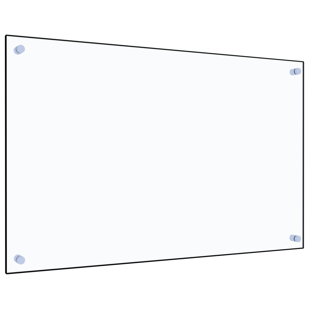 8718475798316_a_en_hd_1 Provira Spatscherm keuken 80x50 cm gehard glas transparant - Image 1