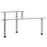 Provira Keukenschap 49,5x35x19 cm gehard glas transparent