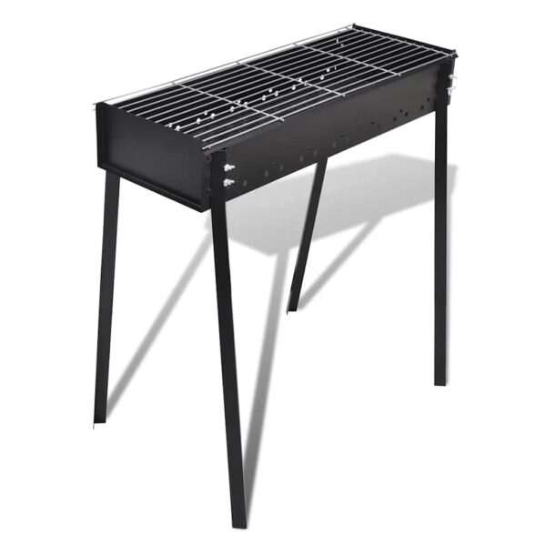 Provira Houtskoolbarbecue staand vierkant 75x28 cm