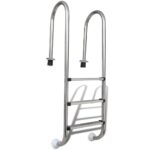 Provira Zwembadladder met 3 sporten 120 cm roestvrij staal 304