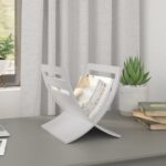 Provira Tijdschriftenrek vloermodel hout wit