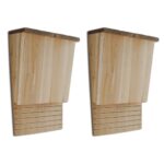 Provira Vleermuizenkasten 2 st 22x12x34 cm