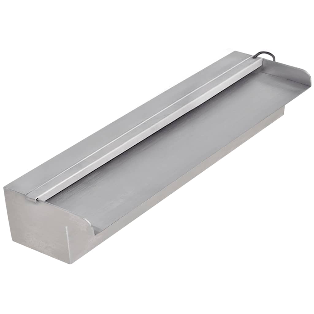 8718475925927_a_en_hd_1 Provira Zwembadwaterval met LED's rechthoekig 45 cm roestvrij staal - Image 1