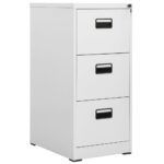 Provira Archiefkast 46x62x102,5 cm staal lichtgrijs