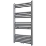 Provira Radiator / handdoekenrek recht 600x1160 mm grijs