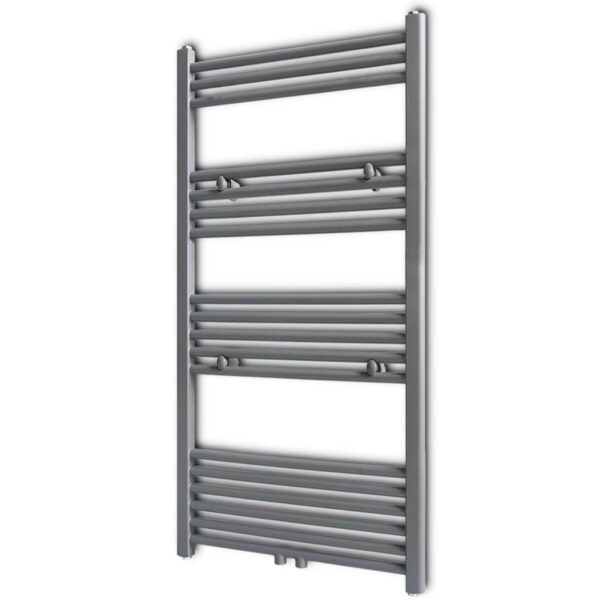 Provira Radiator / handdoekenrek recht 600x1160 mm grijs