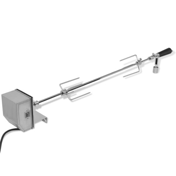Provira BBQ Draaispit met professionele motor staal 900 mm