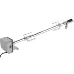 Provira BBQ Draaispit met professionele motor staal 1200 mm