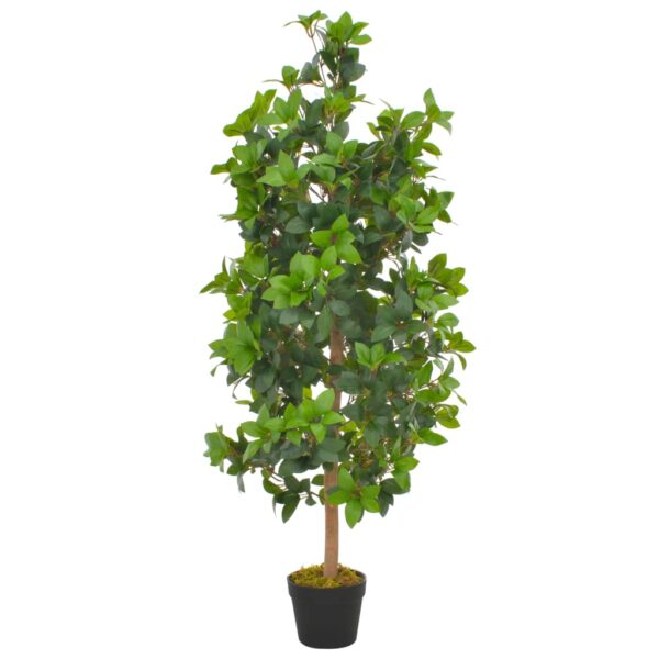 Provira Kunstplant met pot laurierboom 120 cm groen