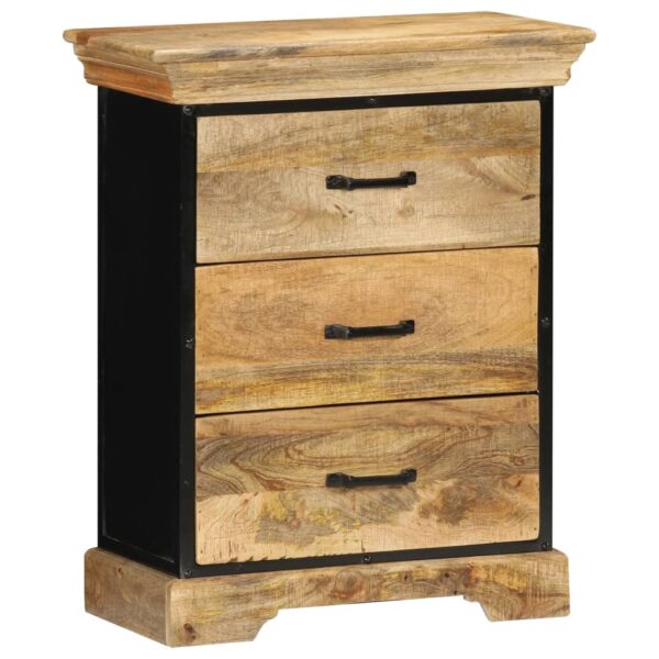 Provira Ladekast 60x30x75 cm massief mangohout
