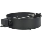 Provira BBQ rotisserie ring 57 cm zwart