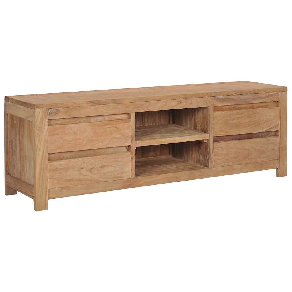 8719883581576_a_en_hd_1 Provira Tv-meubel 115x30x40 cm massief teakhout - Image 1