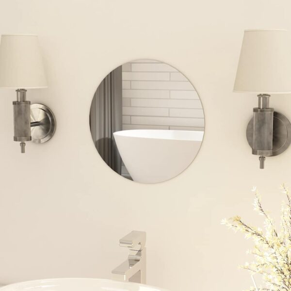 Provira Spiegel rond frameloos 30 cm glas