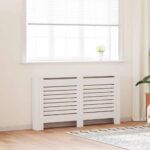 Provira Radiatorombouw 152x19x81,5 cm MDF wit