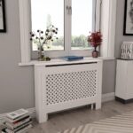 Provira Radiatorombouw 112x19x81,5 cm MDF wit