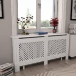 Provira Radiatorombouw 172x19x81,5 cm MDF wit