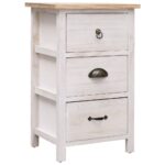 Provira Bijzetkast 35x25x57 cm paulowniahout