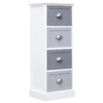 Provira Bijzetkast 35x30x90 cm paulowniahout