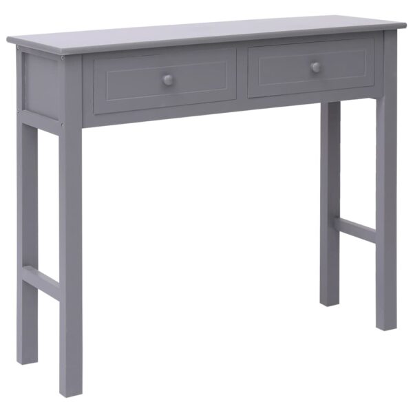 Provira Wandtafel 90x30x77 cm hout grijs