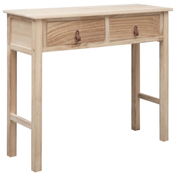 Provira Wandtafel 90x30x77 cm hout naturel