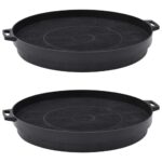 Provira Koolstoffilters voor afzuigkap 2 st 210 mm